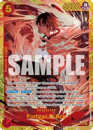 Image of Portgas.D.Ace (118) (OP16-118) - The Time of Battle Foil