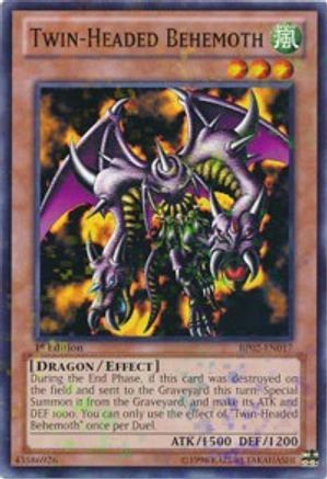 Image of Twin-Headed Behemoth (Mosaic Rare) (BP02-EN017) - Battle Pack 2: War of the Giants Unlimited