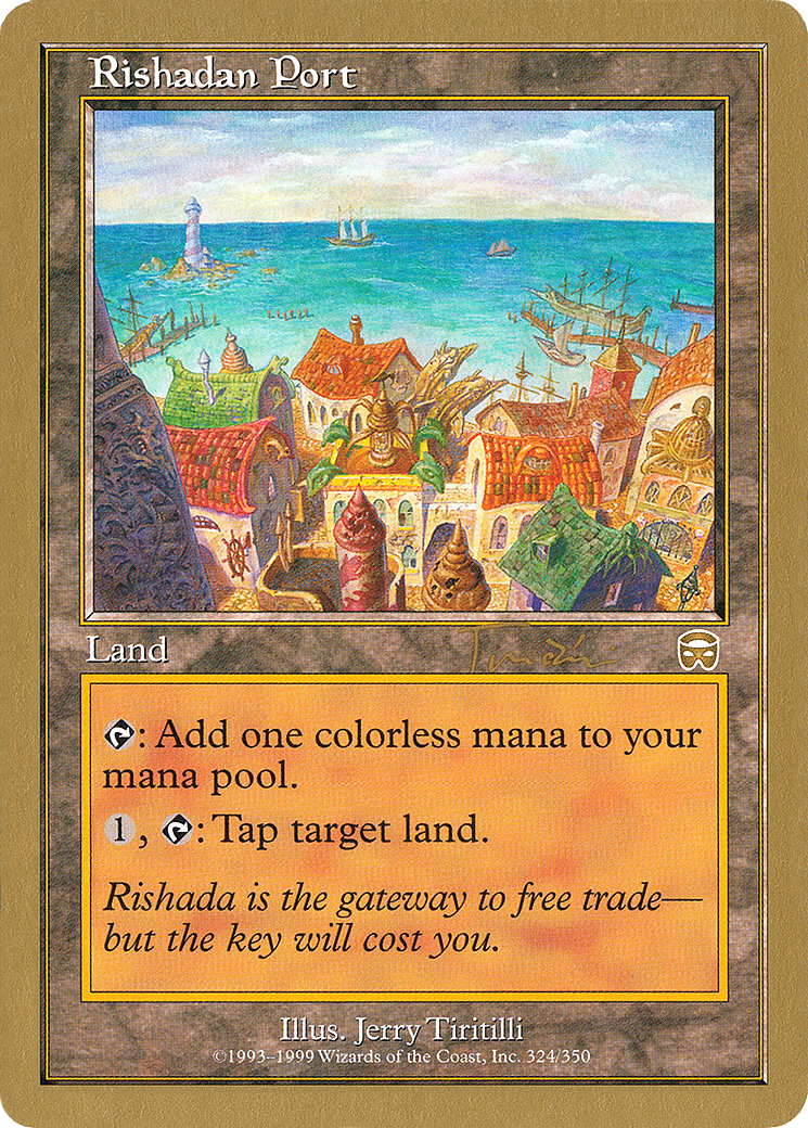 Image of Rishadan Port - 2001 Jan Tomcani (MMQ) (WCD-) - World Championship Decks 2001