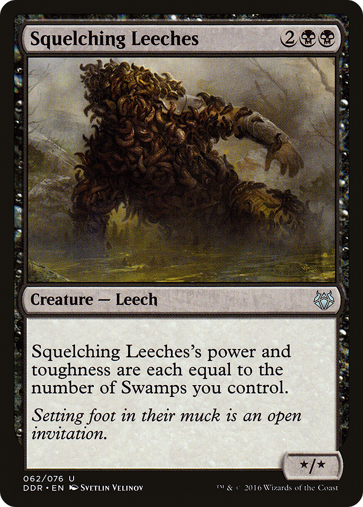 Image of Squelching Leeches (DDR-062) - Duel Decks: Nissa vs. Ob Nixilis