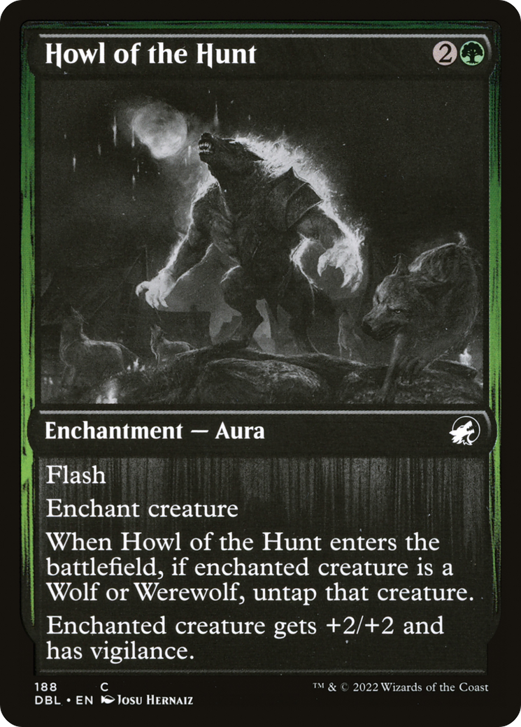 Image of Howl of the Hunt (DBL-188) - Innistrad: Double Feature Foil
