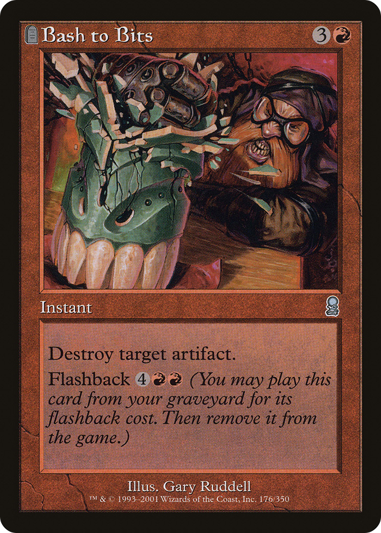 Image of Bash to Bits (ODY-176) - Odyssey: (tombstone) Foil
