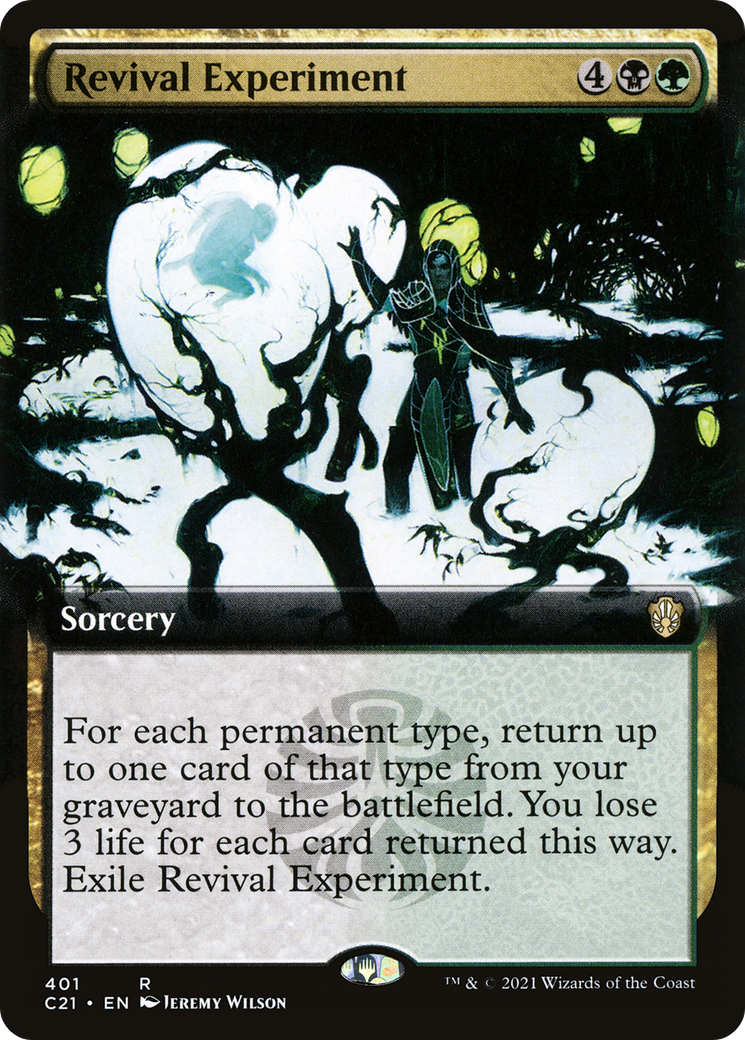 Image of Revival Experiment (Extended Art) (C21-401) - Commander 2021: (Extended Art)