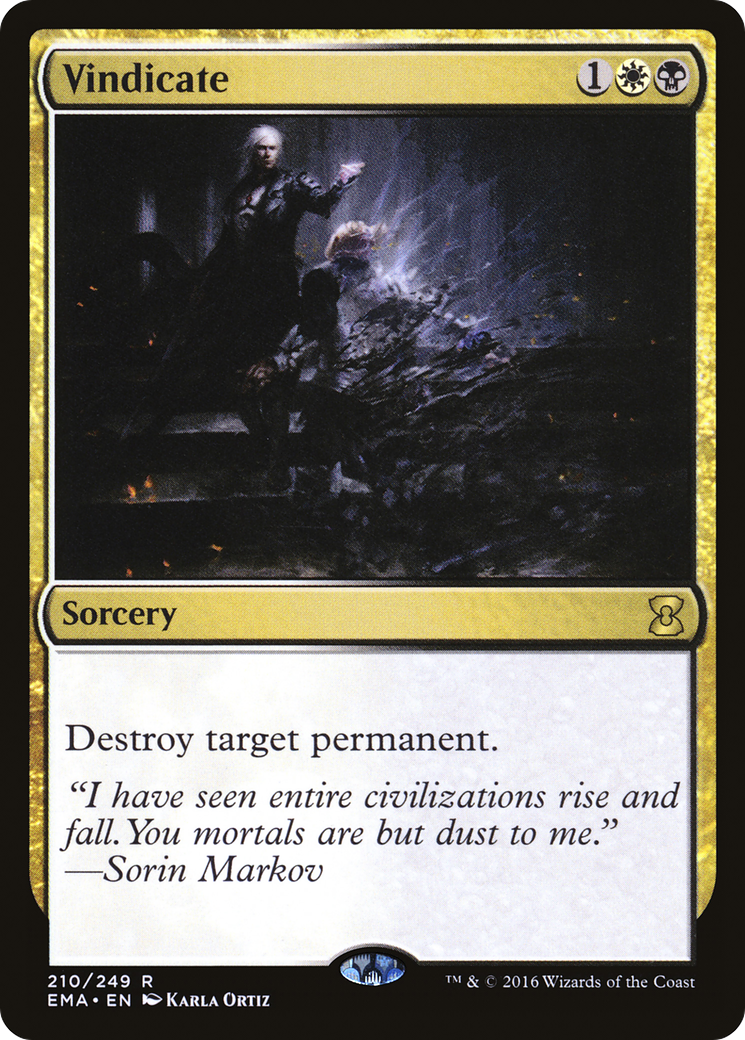 Image of Vindicate (EMA-210) - Eternal Masters