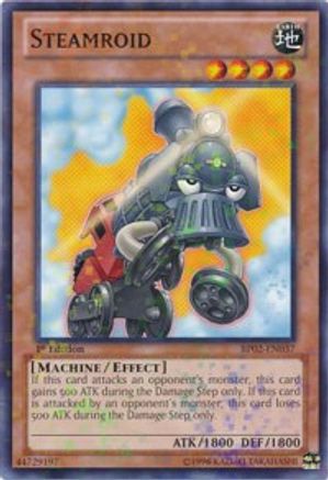 Image of Steamroid (Mosaic Rare) (BP02-EN037) - Battle Pack 2: War of the Giants 1st Edition