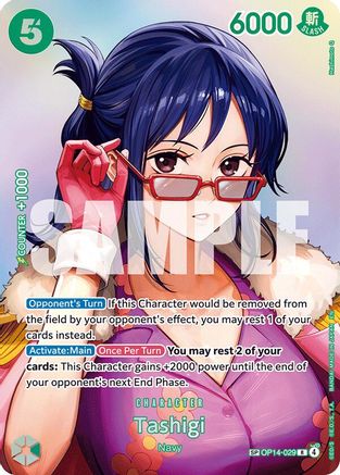 Image of Tashigi (SP) (OP14-029) - The Time of Battle Foil