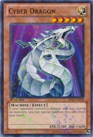 Image of Cyber Dragon (Mosaic Rare) (BP02-EN039) - Battle Pack 2: War of the Giants Unlimited