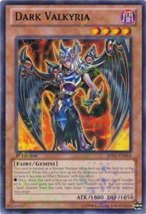 Image of Dark Valkyria (Mosaic Rare) (BP02-EN064) - Battle Pack 2: War of the Giants Unlimited