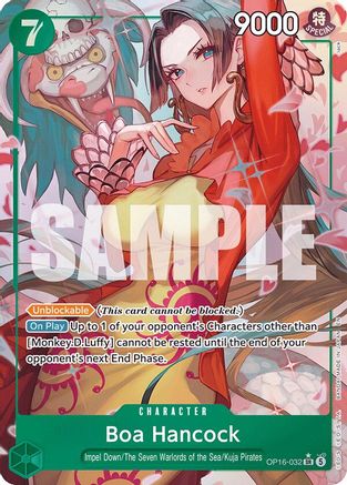 Image of Boa Hancock (Alternate Art) (OP16-032) - The Time of Battle Foil