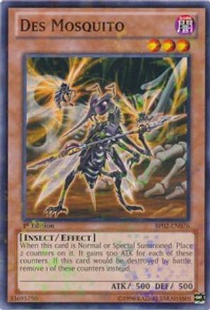 Image of Des Mosquito (Mosaic Rare) (BP02-EN076) - Battle Pack 2: War of the Giants 1st Edition