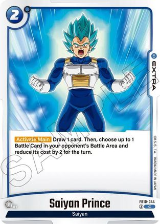Image of Saiyan Prince (FB10-044) - Cross Force
