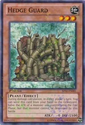 Image of Hedge Guard (Mosaic Rare) (BP02-EN081) - Battle Pack 2: War of the Giants Unlimited