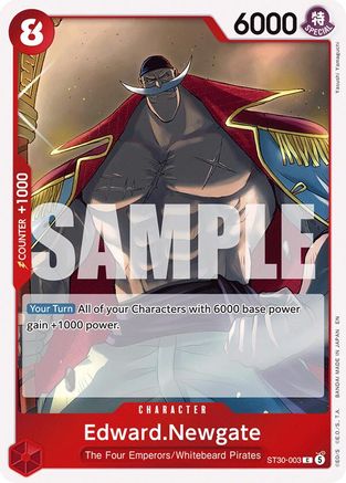 Image of Edward.Newgate (ST30-003) - Starter Deck EX: Luffy & Ace Foil
