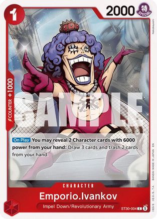 Image of Emporio.Ivankov (ST30-004) - Starter Deck EX: Luffy & Ace Foil