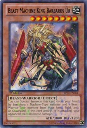 Image of Beast Machine King Barbaros Ur (Mosaic Rare) (BP02-EN084) - Battle Pack 2: War of the Giants Unlimited