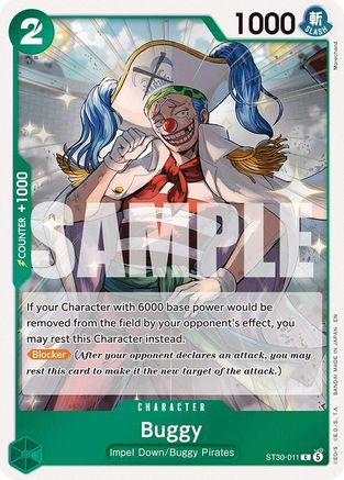 Image of Buggy (ST30-011) - Starter Deck EX: Luffy & Ace Foil