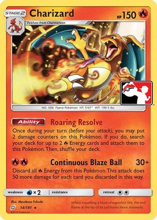 Image of Charizard (Library Exclusive) 014  - Holofoil Miscellaneous Cards & Products - Rare
