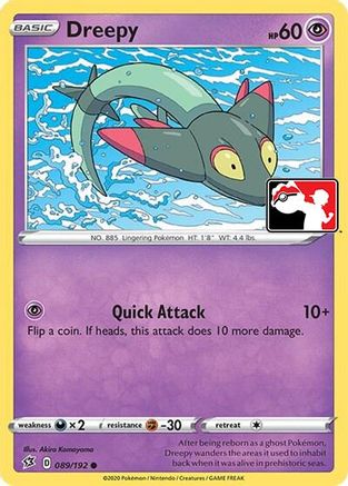 Image of Dreepy (Library Exclusive) 089  - Reverse Holofoil Miscellaneous Cards & Products - Common