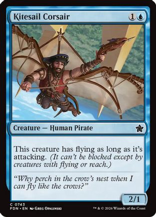 Image of Kitesail Corsair (0743) (FDN-743) - Foundations