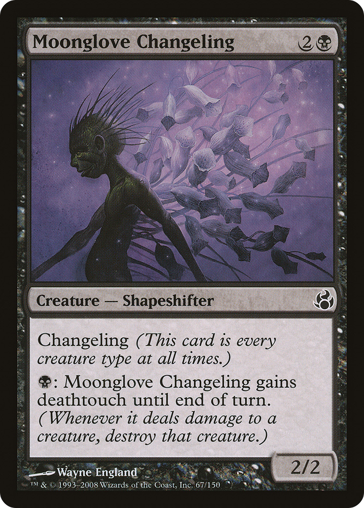 Image of Moonglove Changeling (MOR-067) - Morningtide