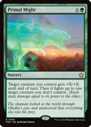 Image of Primal Might (0766) (FDN-766) - Foundations