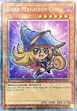 Image of Dark Magician Girl (Starlight Rare) (BLGG-EN003) - Battles of Legend: Glorious Gallery 1st Edition