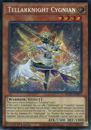 Image of Tellarknight Cygnian (BLGG-EN017) - Battles of Legend: Glorious Gallery 1st Edition