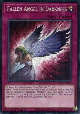 Image of Fallen Angel in Darkness (BLGG-EN031) - Battles of Legend: Glorious Gallery 1st Edition