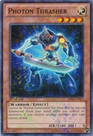Image of Photon Thrasher (Mosaic Rare) (BP02-EN103) - Battle Pack 2: War of the Giants 1st Edition