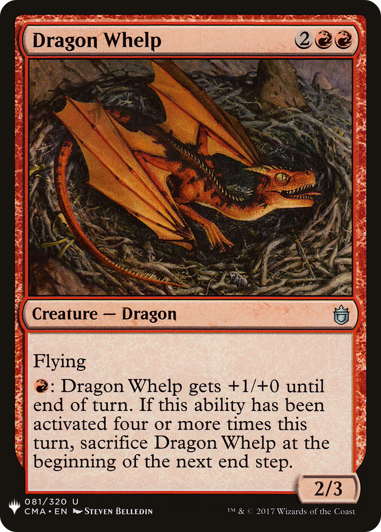Image of Dragon Whelp (LIST-081) - The List