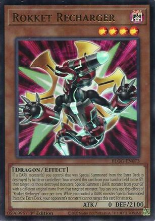 Image of Rokket Recharger (BLGG-EN073) - Battles of Legend: Glorious Gallery 1st Edition