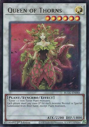 Image of Queen of Thorns (BLGG-EN088) - Battles of Legend: Glorious Gallery 1st Edition