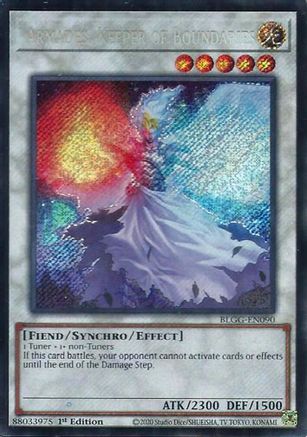 Image of Armades, Keeper of Boundaries (BLGG-EN090) - Battles of Legend: Glorious Gallery 1st Edition