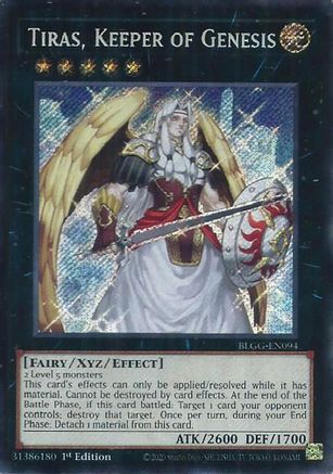 Image of Tiras, Keeper of Genesis (BLGG-EN094) - Battles of Legend: Glorious Gallery 1st Edition
