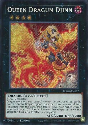 Image of Queen Dragun Djinn (BLGG-EN097) - Battles of Legend: Glorious Gallery 1st Edition
