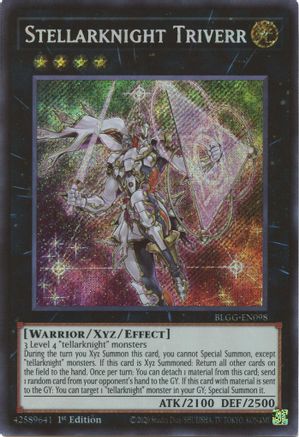 Image of Stellarknight Triverr (BLGG-EN098) - Battles of Legend: Glorious Gallery 1st Edition