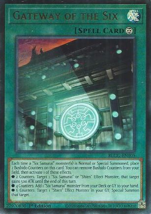 Image of Gateway of the Six (BLGG-EN105) - Battles of Legend: Glorious Gallery 1st Edition