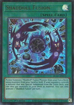 Image of Shaddoll Fusion (BLGG-EN111) - Battles of Legend: Glorious Gallery 1st Edition