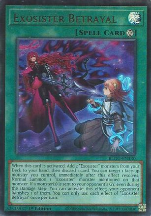Image of Exosister Betrayal (BLGG-EN130) - Battles of Legend: Glorious Gallery 1st Edition