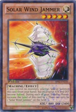 Image of Solar Wind Jammer (Mosaic Rare) (BP02-EN116) - Battle Pack 2: War of the Giants 1st Edition