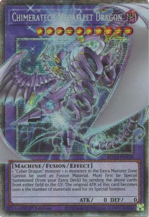 Image of Chimeratech Megafleet Dragon (Starlight Rare) (BLGG-EN138) - Battles of Legend: Glorious Gallery 1st Edition