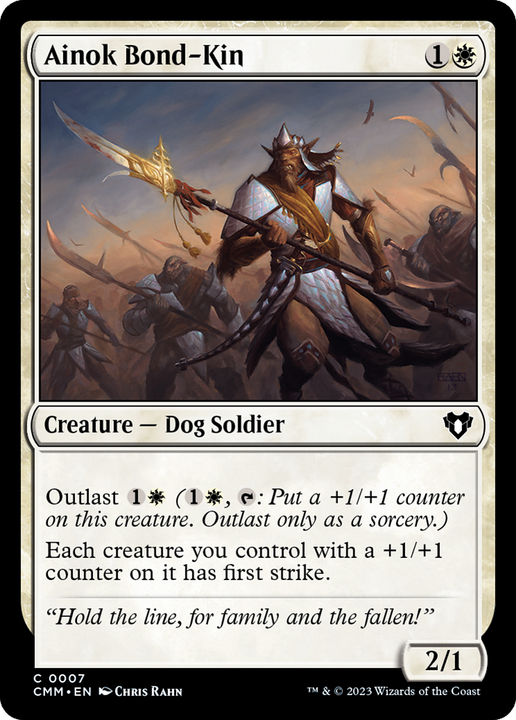 Image of Ainok Bond-Kin (CMM-007) - Commander Masters