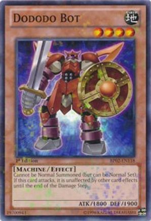 Image of Dododo Bot (Mosaic Rare) (BP02-EN118) - Battle Pack 2: War of the Giants Unlimited