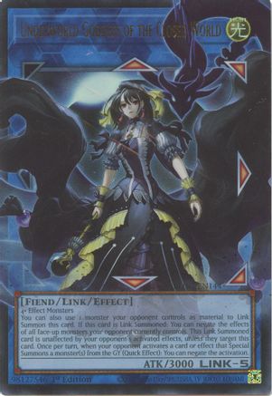 Image of Underworld Goddess of the Closed World (BLGG-EN144) - Battles of Legend: Glorious Gallery 1st Edition