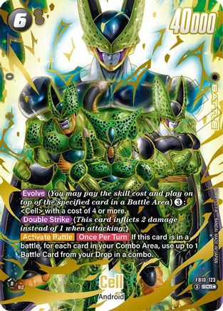 Image of Cell - FB10-123 (Alternate Art) (FB10-123) - Cross Force Holofoil