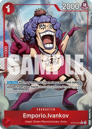 Image of Emporio.Ivankov (Full Art) (ST30-004) - Starter Deck EX: Luffy & Ace Foil
