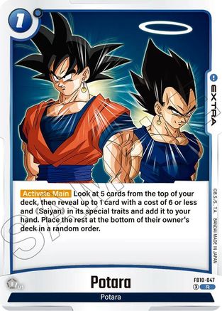 Image of Potara (FB10-047) - Cross Force Holofoil