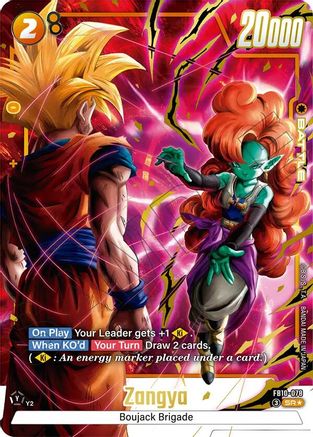 Image of Zangya - FB10-078 (Alternate Art) (FB10-078) - Cross Force Holofoil
