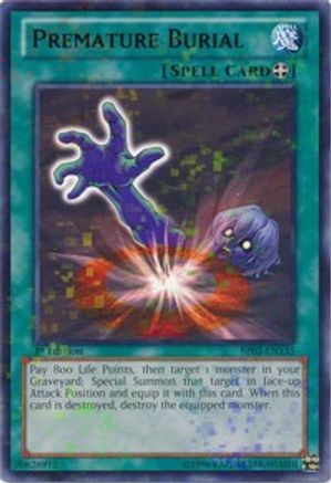 Image of Premature Burial (Mosaic Rare) (BP02-EN135) - Battle Pack 2: War of the Giants 1st Edition