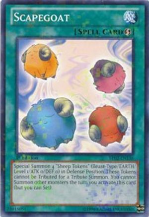 Image of Scapegoat (Mosaic Rare) (BP02-EN136) - Battle Pack 2: War of the Giants 1st Edition
